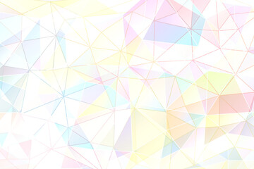 光が当たって輝くステンドグラス風背景素材
Stained glass style background material shining with light