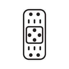 Hospital and medical health care icon Bandage vector illustration