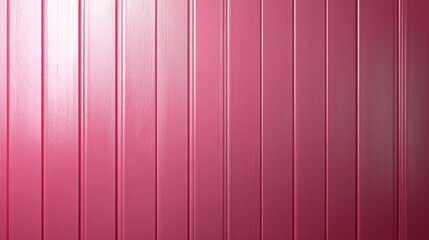Pink wooden planks background with vertical boards decoration