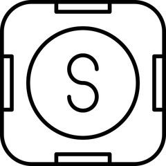 Letter S Icon