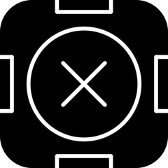 Fototapeta premium Letter X Icon