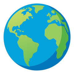 earth globe illustration