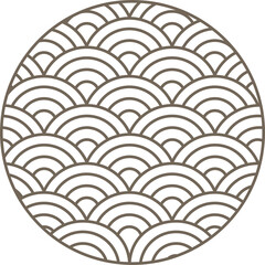 한국 전통 문양 무늬 아시아 일러스트 Asian Illustration with Traditional Korean Patterns