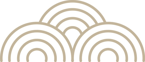 한국 전통 문양 무늬 아시아 일러스트 Asian Illustration with Traditional Korean Patterns