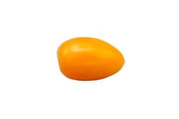 Bright Orange Fruit on White Background for Fresh Produce Promotion