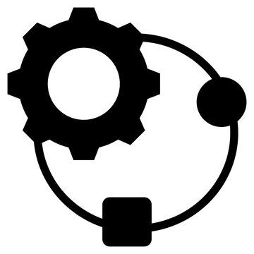 Adaptation Glyph Icon