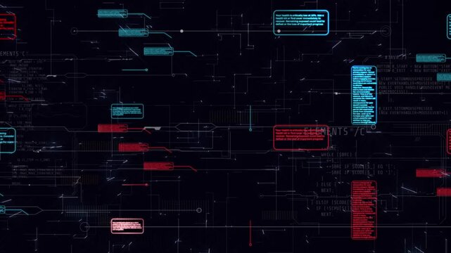 

Cyber attack software development blockchain security breach warning alert message Virus code software hack Hacking attack in Progress, System Breach Computer Virus, screen attack, cybersecurity