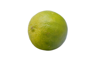 Fresh Green Lime in Isolated Background for Culinary Use and Decor