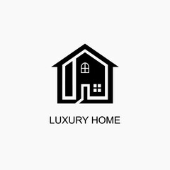 luxury house logo design