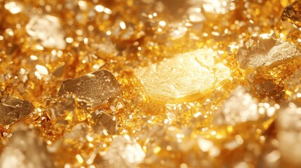 A digital chart showing the correlation between gold prices and market trends, with a focus on growth and financial health.