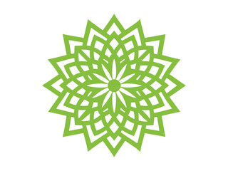 Mandala art design vector illustration