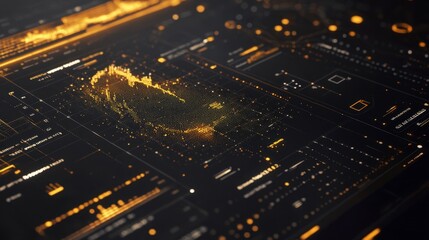 A modern, interactive financial dashboard with gold-themed graphs, emphasizing the role of precious metals in wealth accumulation.