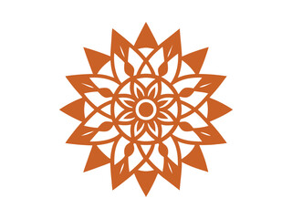 Mandala art design vector illustration