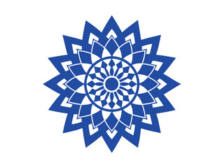 Mandala art design vector illustration