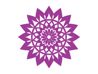 Mandala art design vector illustration