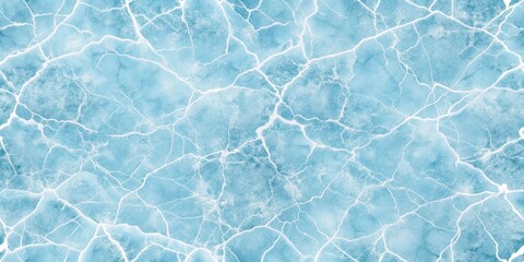 Obraz premium Abstract Cracked Ice Texture Background Seamless Pattern for Design Projects