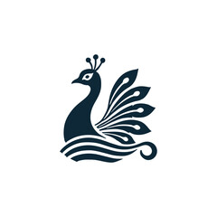 Obraz premium Peacock Corporate Logo.