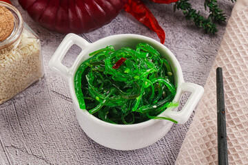 Asian vegan cuisine Chukka salad