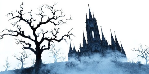 Obraz premium gothic castle