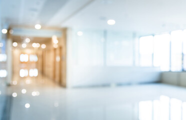 Internal corridor and lobby of the hospital