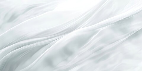 Fototapeta premium Soft white fluid textures on a gentle background with subtle variations and blurred details creating an elegant and serene atmosphere
