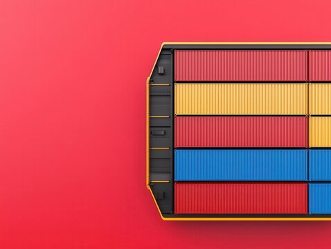 cargo management concept. Automated Scheduling Software Platforms that automatically assign and optimize cargo pickup and delivery schedules based on real-time data