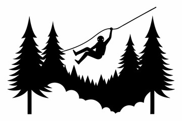 Obraz premium santa claus on a sled