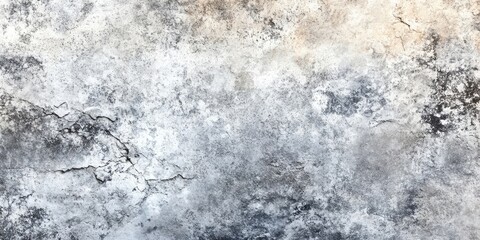 Naklejka premium Textured gray and white mortar background featuring subtle cracks and variations, perfect for industrial or modern design applications