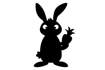 rabbit with a carrot
