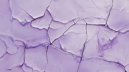 Naklejka premium Stunning Purple Cracked Texture Painting - Abstract Art