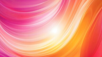 Fototapeta premium Abstract Swirling Pink and Orange Hues Background
