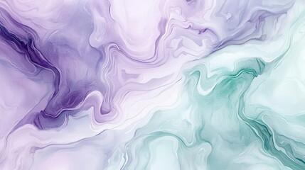Fototapeta premium Marble watercolor idea. Abstract fluid art with soft pastel colors, perfect for backgrounds and creative designs.