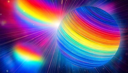 Obraz premium abstract rainbow background