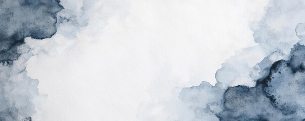 Obraz premium Watercolor concept. Abstract watercolor background in shades of blue and white for creative projects.