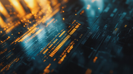 Fototapeta premium Abstract business Financial charts show a significant increase in profits in the stock market.This is driven by higher interest rates and continued growth. In the innovation world network of financial