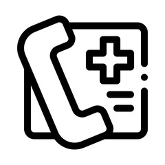 Emergency Phone line icon