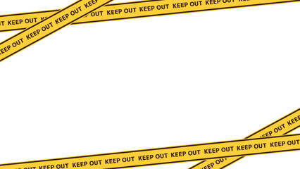 立ち入り禁止フレーム