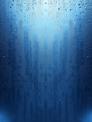 Obraz premium rain on the window