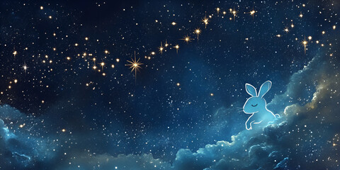 Fototapeta premium starry night sky