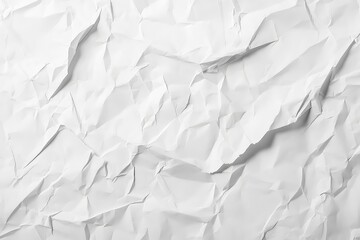 Obraz premium A high-resolution white recycled paper background with subtle grainy patterns and worn edges.