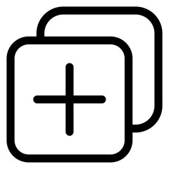 Fototapeta premium add icon