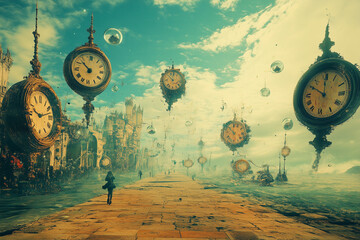 Ethereal representation of time