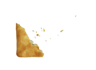 Cheese biscuit bites with elemental crumbs