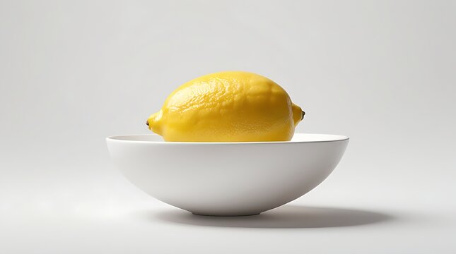 lemon in a bowl