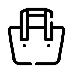 Handbag line icon