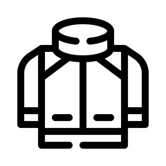 Jacket line icon