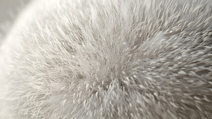 Fototapeta premium Closeup Of 3d Fluffy Textured Ball