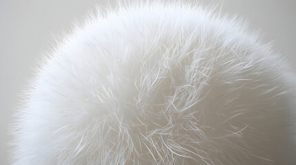 Closeup Of 3d Fluffy Textured Ball


