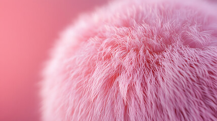 Fototapeta premium Closeup Of 3d Fluffy Textured Ball