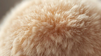 Fototapeta premium Closeup Of 3d Fluffy Textured Ball